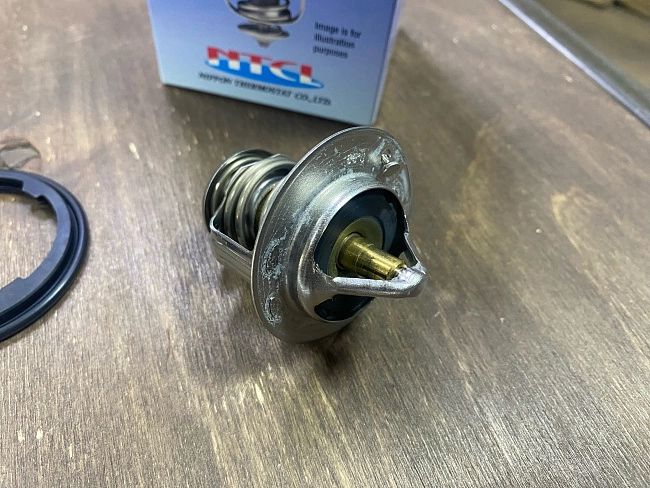 картинка Термостат низкотемпературный спортивный ТАМА Honda B16A, ZC, D16A, F20 магазин  StreetTuning 