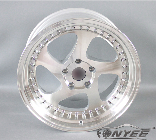 картинка Новые диски Rotiform TMB Flat R18 5х114,3 ET40 J8 серебро + полированная полка магазин  StreetTuning 