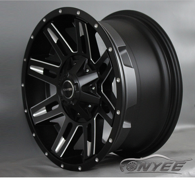 картинка Новые диски STL-HD R20 8x165,1-8x170 ET0 J9 черный мат магазин  StreetTuning 