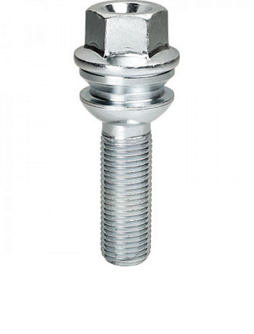 картинка Колесный болт Starleks M14x1.5 высота 45 мм, вращ. сфера, ключ 19 мм магазин  StreetTuning 