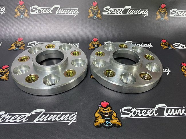 картинка Проставка Starleks 20 мм 5x112, FUT14x1.5 цо 66,6 РФ магазин  StreetTuning 