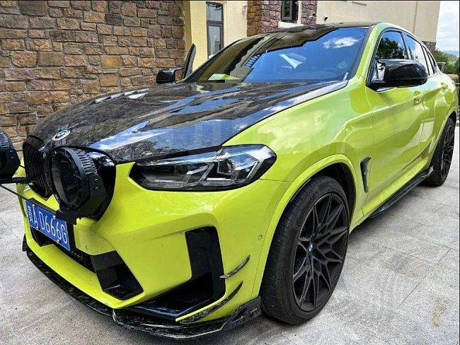 картинка Канарды на перед бампер AE Desig для BMW X3M/C X4M/C F97 F98 LCI 2022 магазин  StreetTuning 
