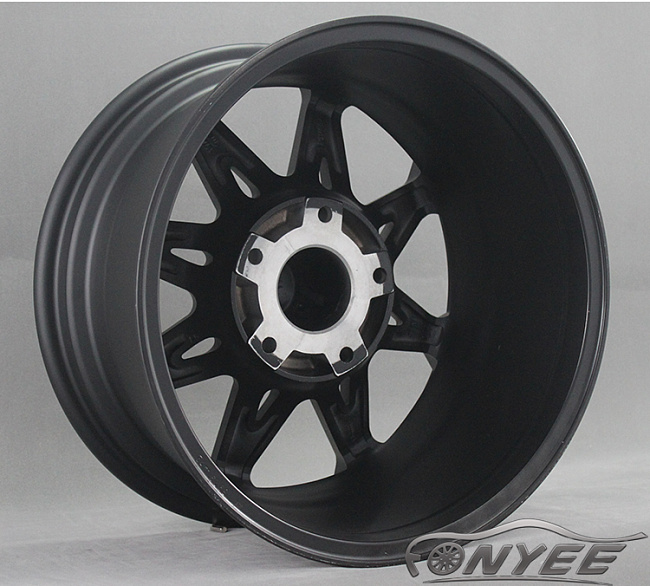 картинка Новые диски Formula R17 5x139,7 ET15 J8 черный мат магазин  StreetTuning 