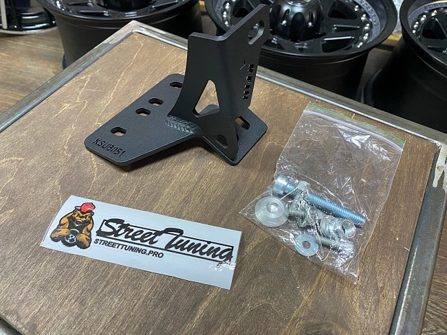 картинка Упор ГТЦ для Subaru Impreza, Forester, Legacy лев. руль ЧЕРНЫЙ магазин  StreetTuning 