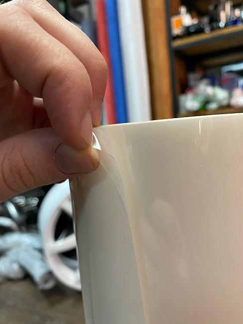 картинка Защитная полиуретановая пленка Carbins для фар PPF прозрачная магазин  StreetTuning 