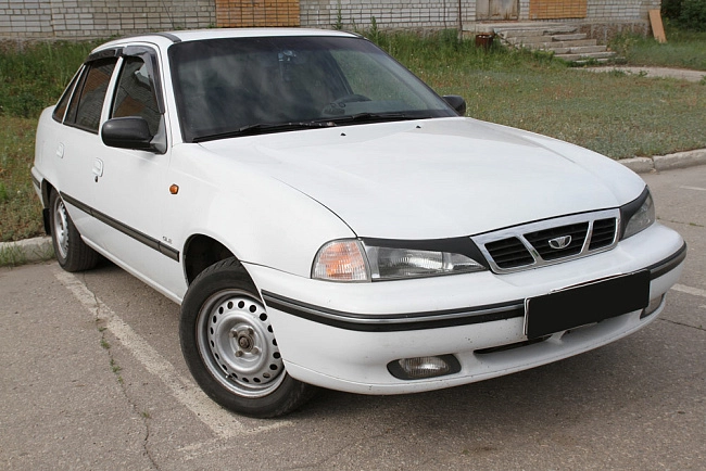 картинка Daewoo  Nexia 1994—2008 Накладки на передние фары (реснички) компл.-2 шт. магазин  StreetTuning 