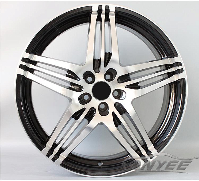 картинка Новые диски Royal wheels R19 5X100 ET30 J8,5 серебро + черный глянец магазин  StreetTuning 