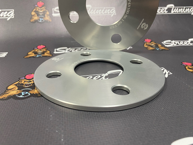 картинка Проставка Starleks 5 мм 4x100 цо 56.1 сквозная Silver магазин  StreetTuning 