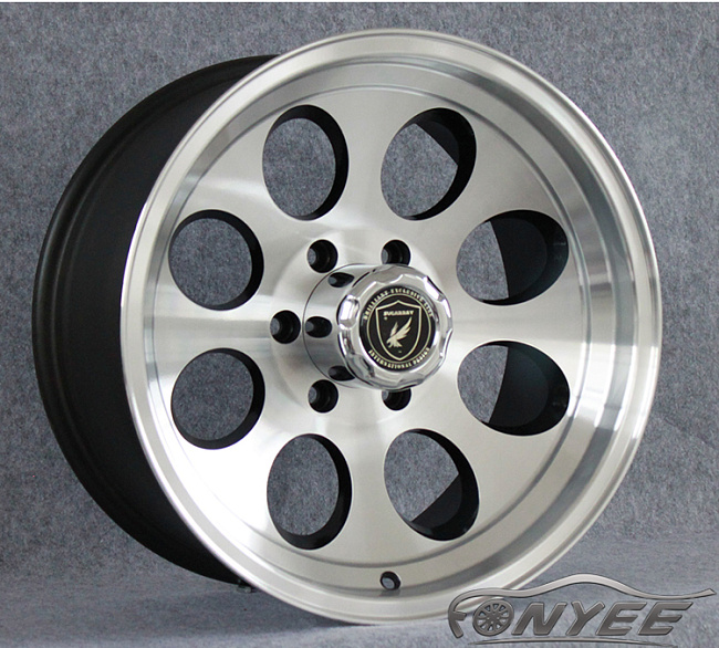 картинка Новые диски GT wheels style 2 R15 6x139,7 ET-38 J10 серебро + черный магазин  StreetTuning 