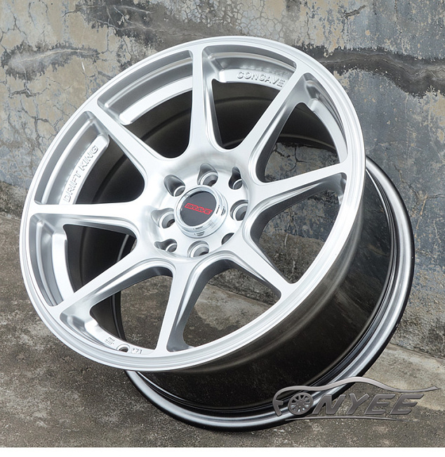 картинка Новые диски BRAVE R16 4x114,3 ET30 J8 серебристые магазин  StreetTuning 