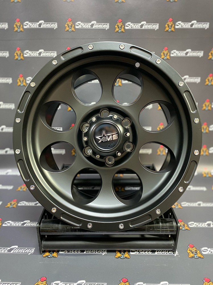 картинка Новые диски AMS (GT WHEEL) R17 J9 ET(-6) 6x139.7 Black Mat от магазина  StreetTuning