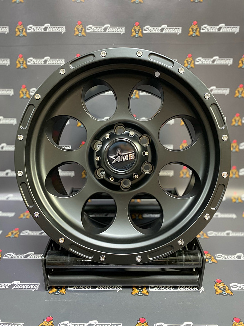 картинка Новые диски AMS (GT WHEEL) R17 J9 ET(-6) 6x139.7 Black Mat магазин  StreetTuning 
