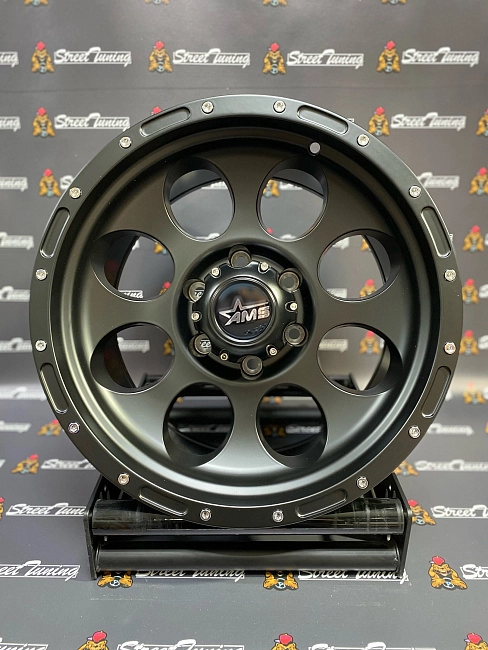 картинка Новые диски AMS (GT WHEEL) R17 J9 ET(-6) 6x139.7 Black Mat магазин  StreetTuning 