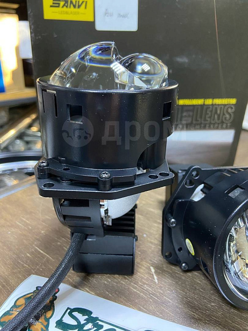 картинка Светодиодные линзы Sanvi А11 MAX, 3 дюйма магазин  StreetTuning 