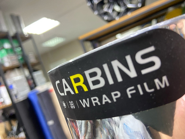 картинка Пленка виниловая Carbins хром серебро магазин  StreetTuning 