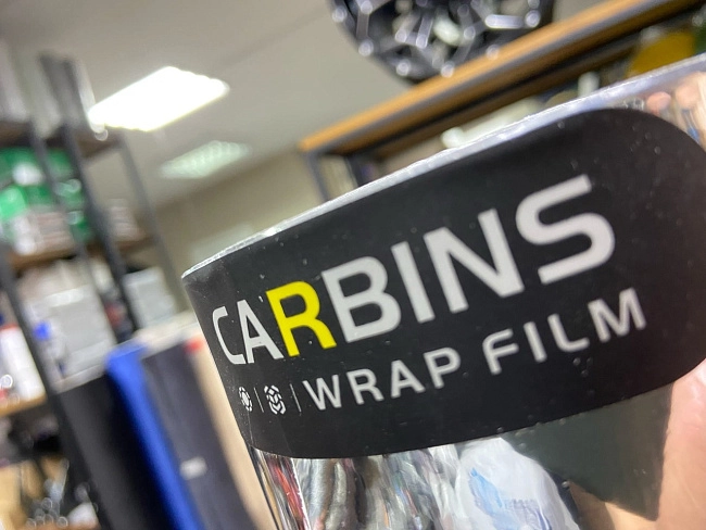 картинка Пленка виниловая Carbins хром серебро магазин  StreetTuning 