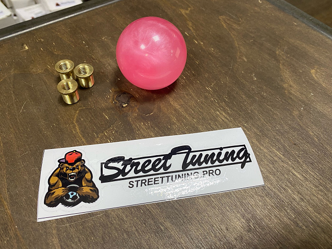 картинка Ручка переключения передач, розовый перламутр JDM магазин  StreetTuning 