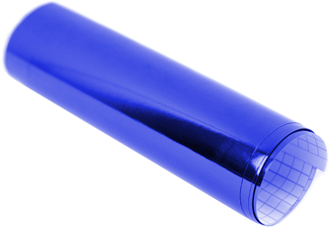 картинка Виниловая пленка под хром, синего цвета магазин  StreetTuning 