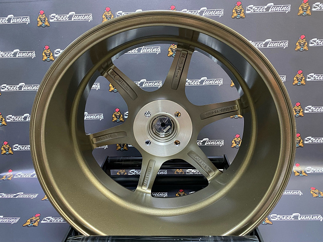 картинка Новые диски RAYS Volk Racing R17 J7.5 ET40 4x100 Satin Bronze магазин  StreetTuning 