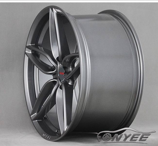 картинка Новые диски Rebs R19 5х114,3 J9,5 ET45 темно серые магазин  StreetTuning 