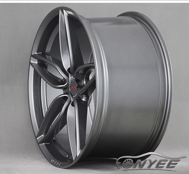 картинка Новые диски Rebs R19 5х114,3 J9,5 ET45 темно серые магазин  StreetTuning 