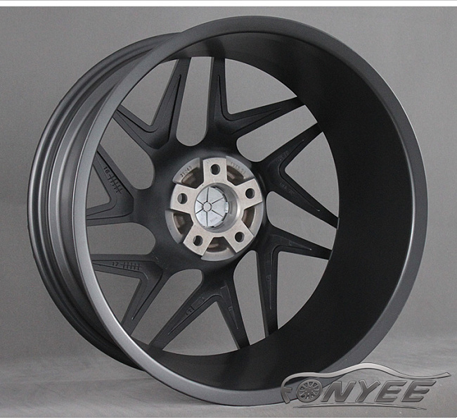 картинка Новые диски KE Flow Forming модель 6 R19 5X112 ET35 J9 темно-серые + серебро магазин  StreetTuning 