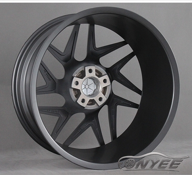 картинка Новые диски KE Flow Forming модель 6 R19 5X112 ET35 J9 темно-серые + серебро магазин  StreetTuning 