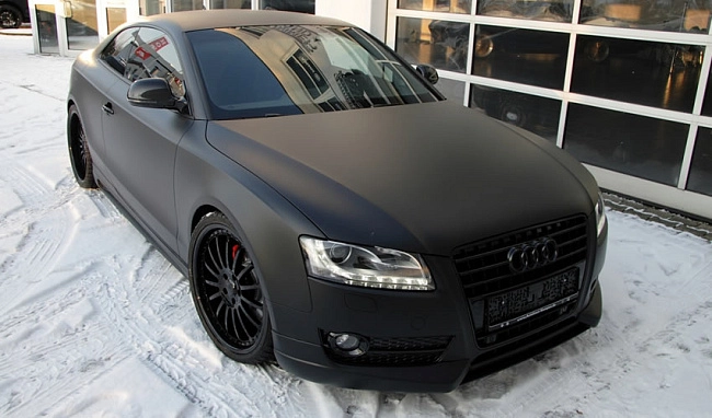 картинка Пленка виниловая матовая, черная, Super Matt Black - Scorpio магазин  StreetTuning 