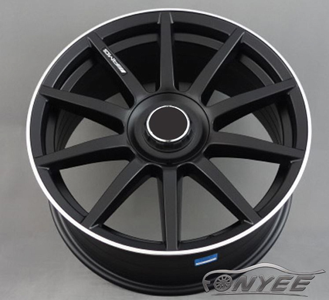 картинка Новые диски Mercedes AMG 10 Spoke R17 5x112 ET35 J8 черные матовые магазин  StreetTuning 