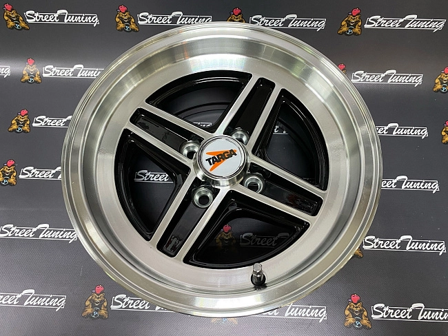 картинка Новые диски Enkei Wheels 471 R13 J7 ET7 4x98 Black + Silver магазин  StreetTuning 