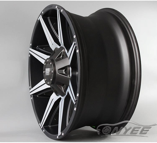 картинка Новые диски RBP 98R R20 5X139,7-150 ET15 J9 черный мат + серебро магазин  StreetTuning 