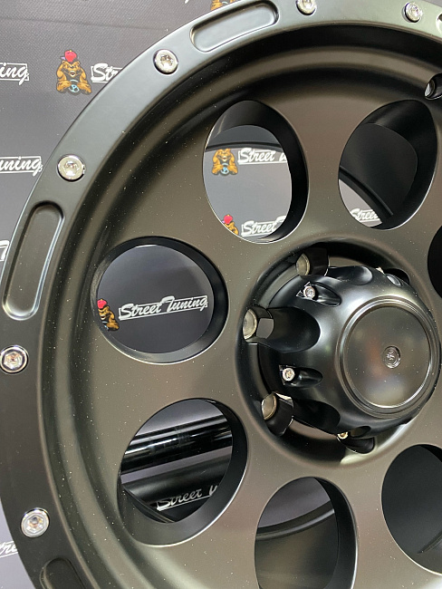 картинка Новые диски AMS (GT WHEEL) R17 J9 ET(-6) 6x139.7 Black Mat магазин  StreetTuning 