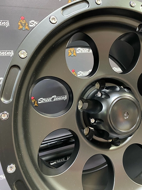 картинка Новые диски AMS (GT WHEEL) R17 J9 ET(-6) 6x139.7 Black Mat магазин  StreetTuning 