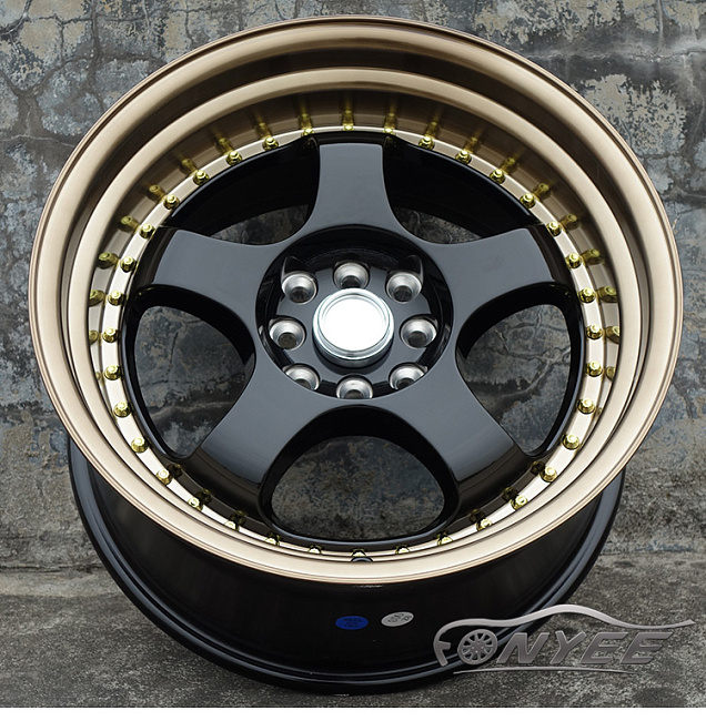 картинка Новые диски WORK Meister S1 R17 4х100-114,3 J9 ET20 черные магазин  StreetTuning 