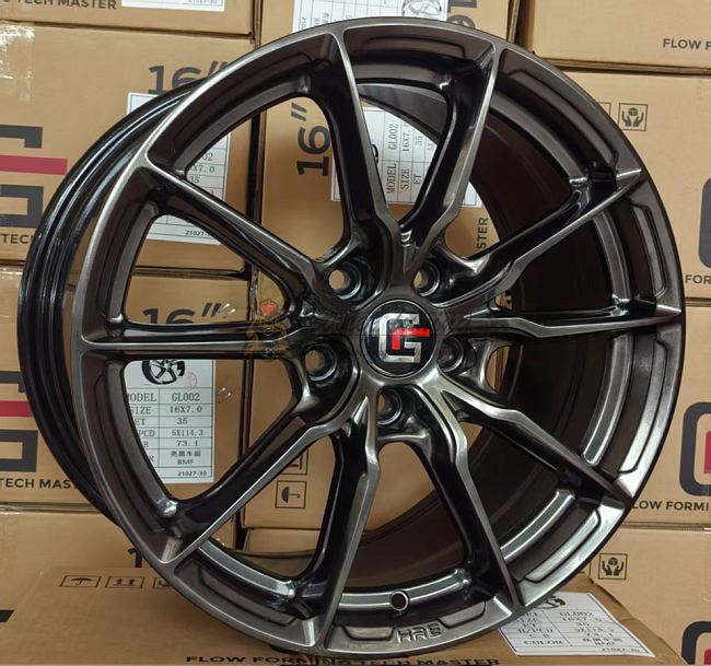 картинка Диски Rays GL060  R17 J7.5 ET30 5X108 hyper black магазин  StreetTuning 