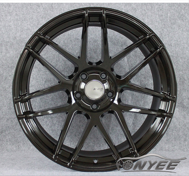 картинка Новые диски CURVA C300 R22 5х120 ET40 J10,5 черный глянец магазин  StreetTuning 