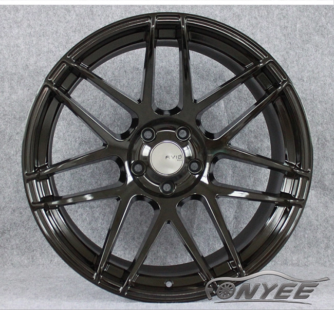 картинка Новые диски CURVA C300 R22 5х120 ET40 J10,5 черный глянец магазин  StreetTuning 