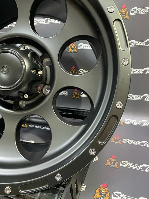 картинка Новые диски GT WHEEL, R16 J8 et0 5x114,3, черный мат магазин  StreetTuning 