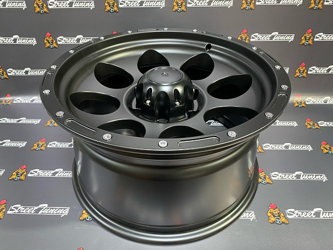 картинка Новые диски GT WHEEL, R16 J8 et0 5x114,3, черный мат магазин  StreetTuning 
