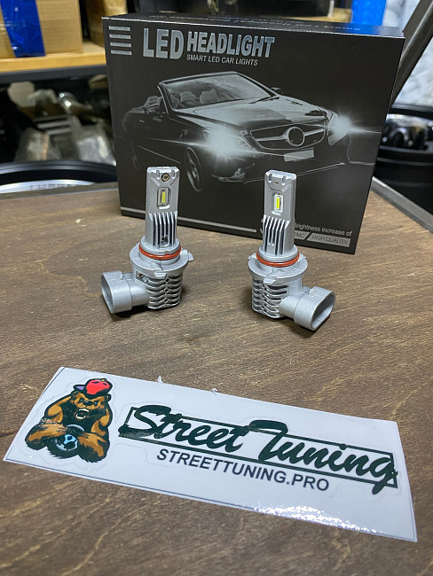 картинка Светодиодные лампы Sanvi Smart Led - HB3 5500к, комплект 2 шт магазин  StreetTuning 