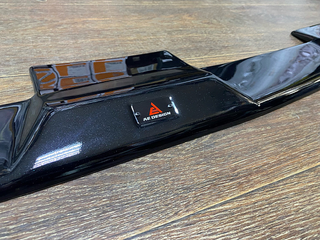 картинка Сплиттер (губа) на передний бампер для BMW G20 330i M34, черный глянец магазин  StreetTuning 