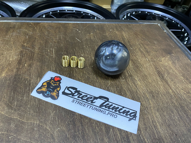 картинка Ручка переключения передач цвет серый перламутр JDM магазин  StreetTuning 