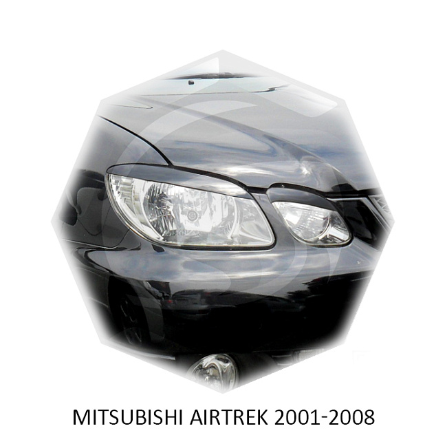картинка Реснички на фары для  MITSUBISHI AIRTREK 2001-2008г магазин  StreetTuning 