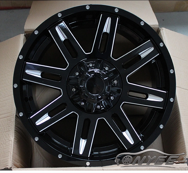 картинка Новые диски STL-HD R18 6x114,3 ET0 J9 черный глянец магазин  StreetTuning 