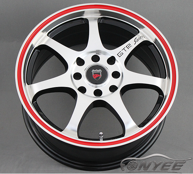 картинка Новые диски Varelox R15 J6,5 ET35 4x100/4x114,3 черный  + серебро магазин  StreetTuning 