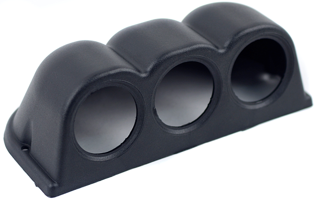 картинка Подиум на панель под 3 датчика 60 мм магазин  StreetTuning 