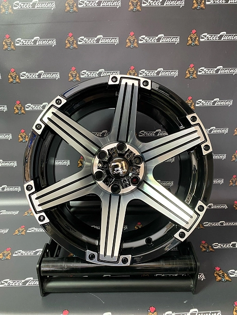 картинка Новые диски Off Road R16 J8 ET -15 6x114.3 Black+Silver магазин  StreetTuning 