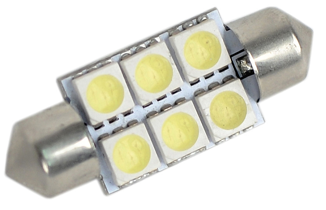 картинка Светодиодная лампочка 36-5050-6D магазин  StreetTuning 