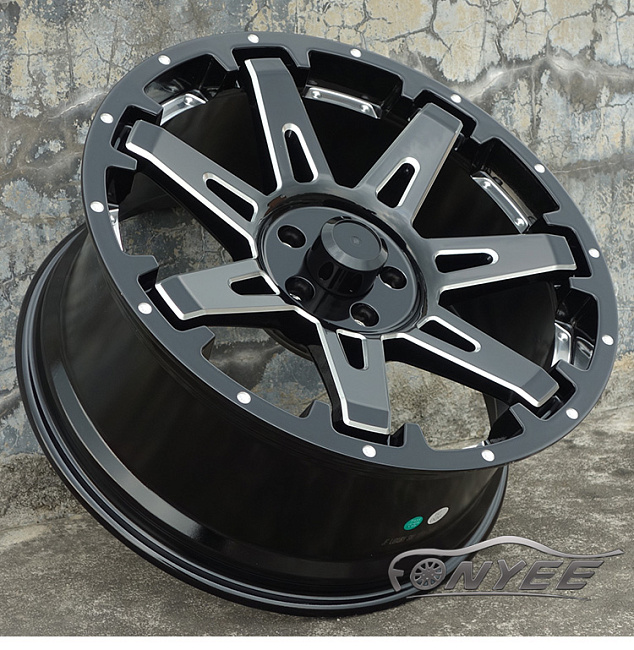 картинка Новые диски SSA R20 5x114,3 ET30 J9 черные + серебро магазин  StreetTuning 