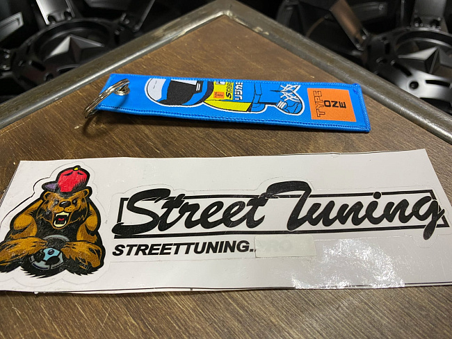 картинка Брелок для Ключей Spoon - тканевый магазин  StreetTuning 
